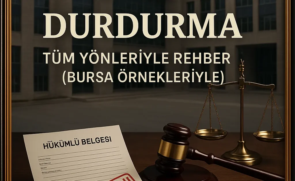 İnfaz Durdurma: Kapsamlı Rehber